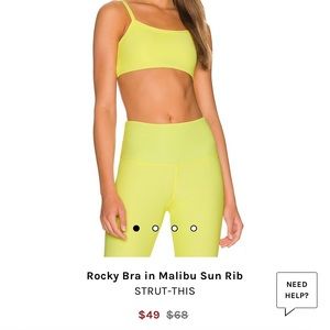 Strut This Yellow Workout Set